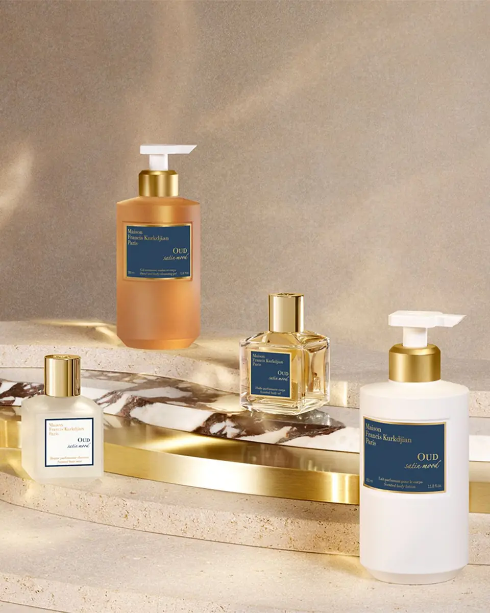 Maison Francis Kurkdjian Oud Satin Mood Scented Body Oil, 2.4 oz. | Thumbnail 4 Maison Francis Kurkdjian Oud Satin Mood Scented Body Oil, 2.4 oz. | Thumbnail 4