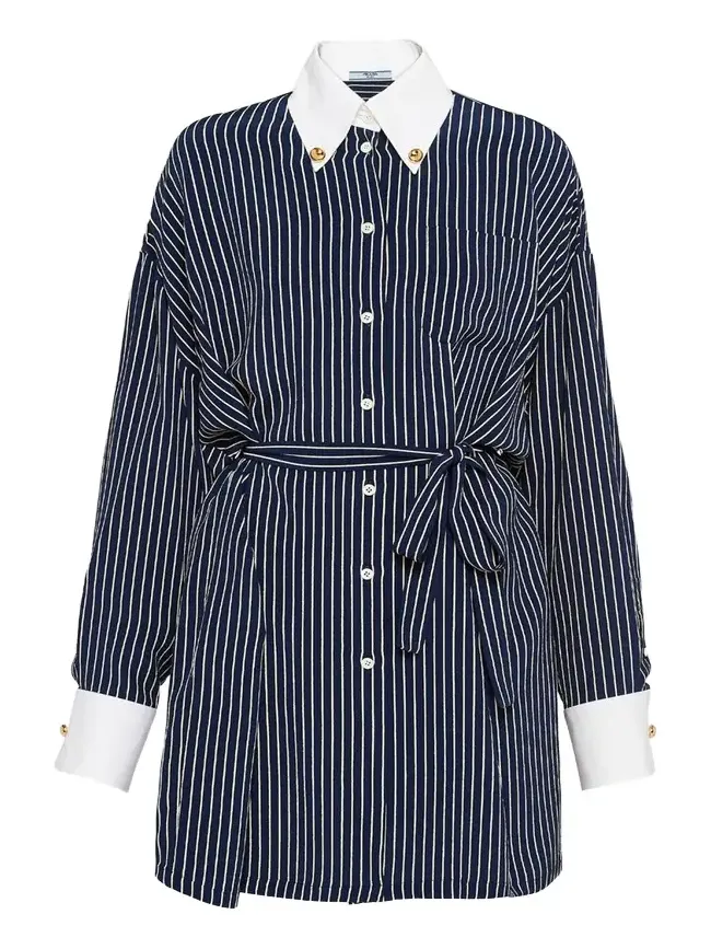 Marocaine Stripe Oversized Shirt