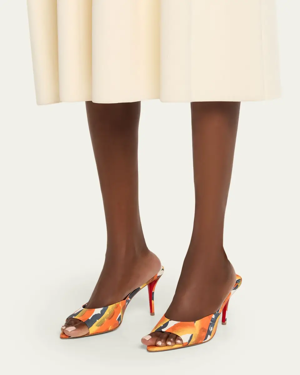 Manolo Blahnik Patopia Metallic Slingback Sandals | Thumbnail 2 Manolo Blahnik Patopia Metallic Slingback Sandals | Thumbnail 2
