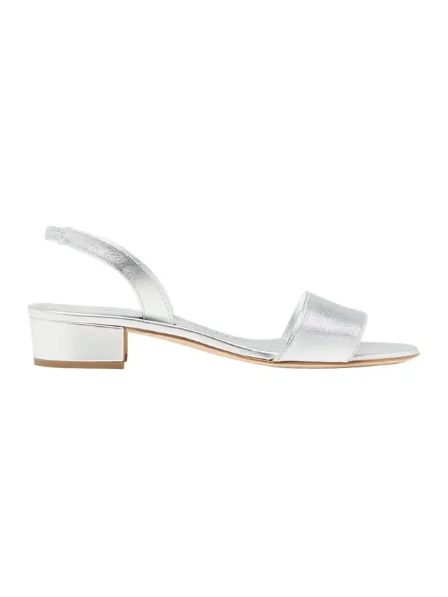 Patopia Metallic Slingback Sandals Patopia Metallic Slingback Sandals