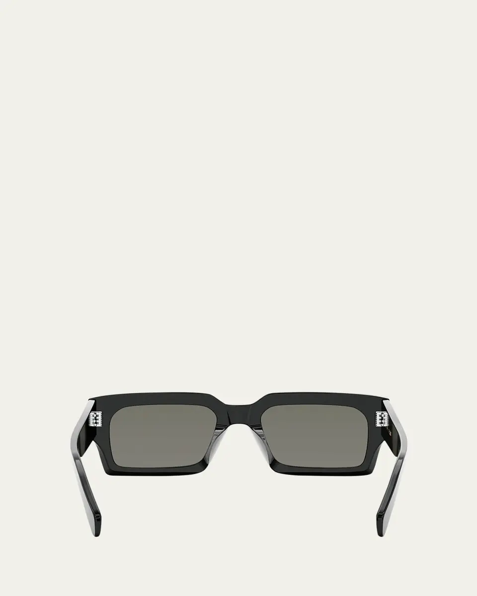 Celine Bold 3 Dots Beveled Acetate Rectangle Sunglasses | Thumbnail 3 Celine Bold 3 Dots Beveled Acetate Rectangle Sunglasses | Thumbnail 3