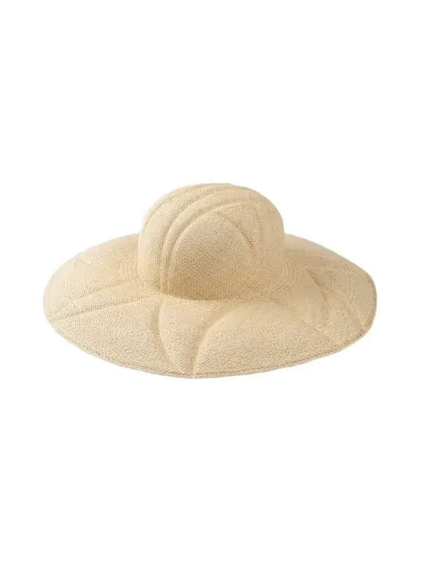 Dalila Straw Large-Brim Hat