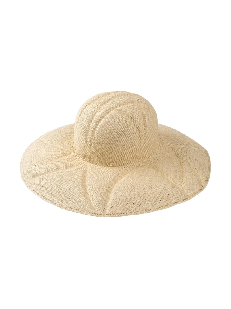 Dalila Straw Large-Brim Hat