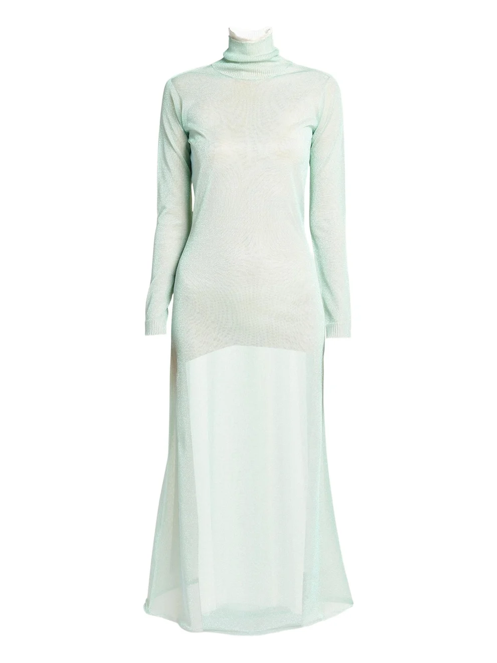 Double-Layer Open-Back Lurex Jersey Midi Dress Double-Layer Open-Back Lurex Jersey Midi Dress