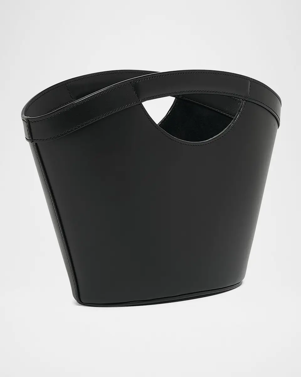 Saint Laurent Mini YSL Top-Handle Bag in Leather | Thumbnail 4