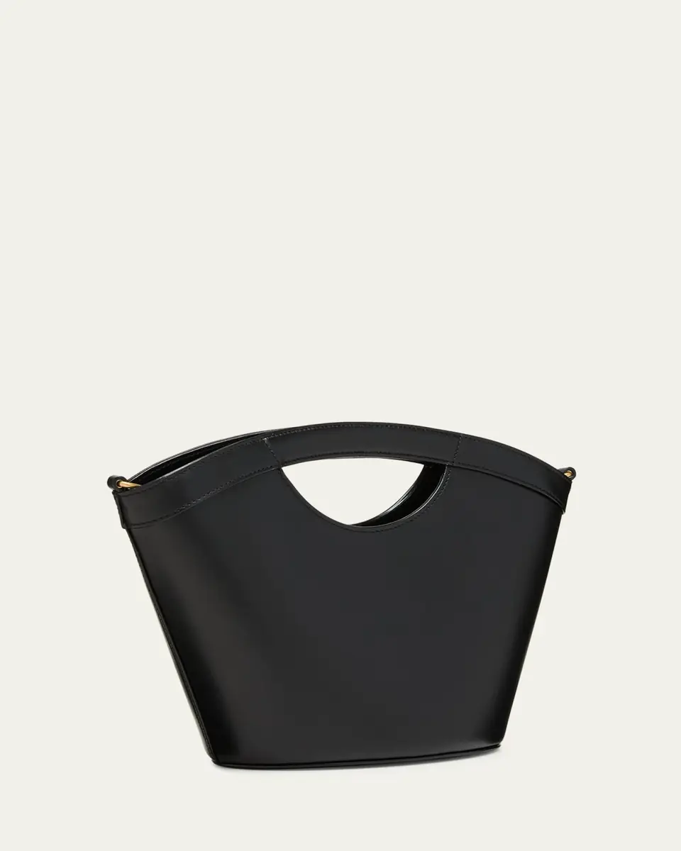 Saint Laurent Mini YSL Top-Handle Bag in Leather | Thumbnail 8