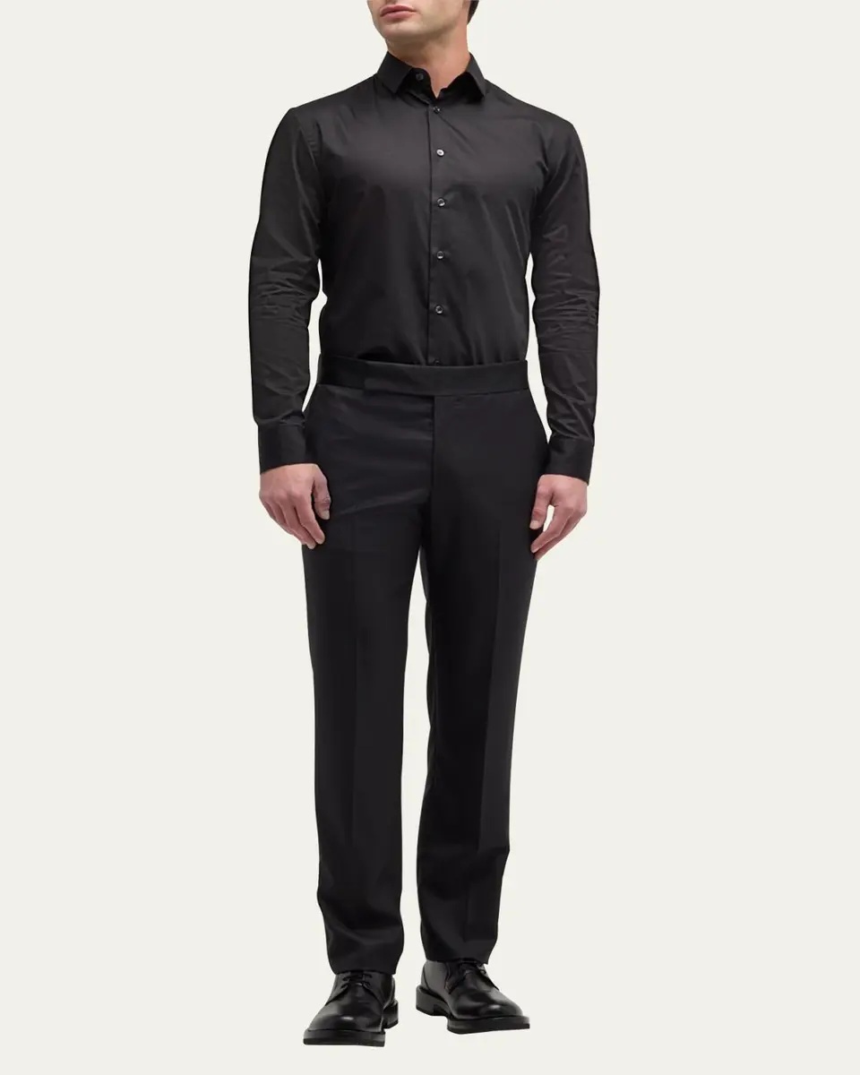 Giorgio Armani Men's Basic Sport Shirt | Thumbnail 2