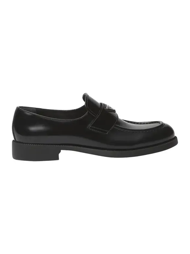 Leather Slip-On Loafers