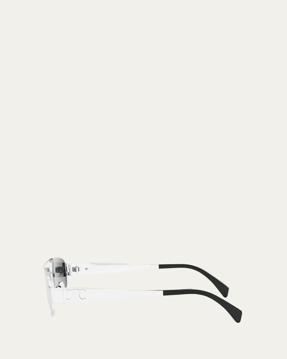 Celine Triomphe Metal Aviator Sunglasses | Thumbnail 2 Celine Triomphe Metal Aviator Sunglasses | Thumbnail 2