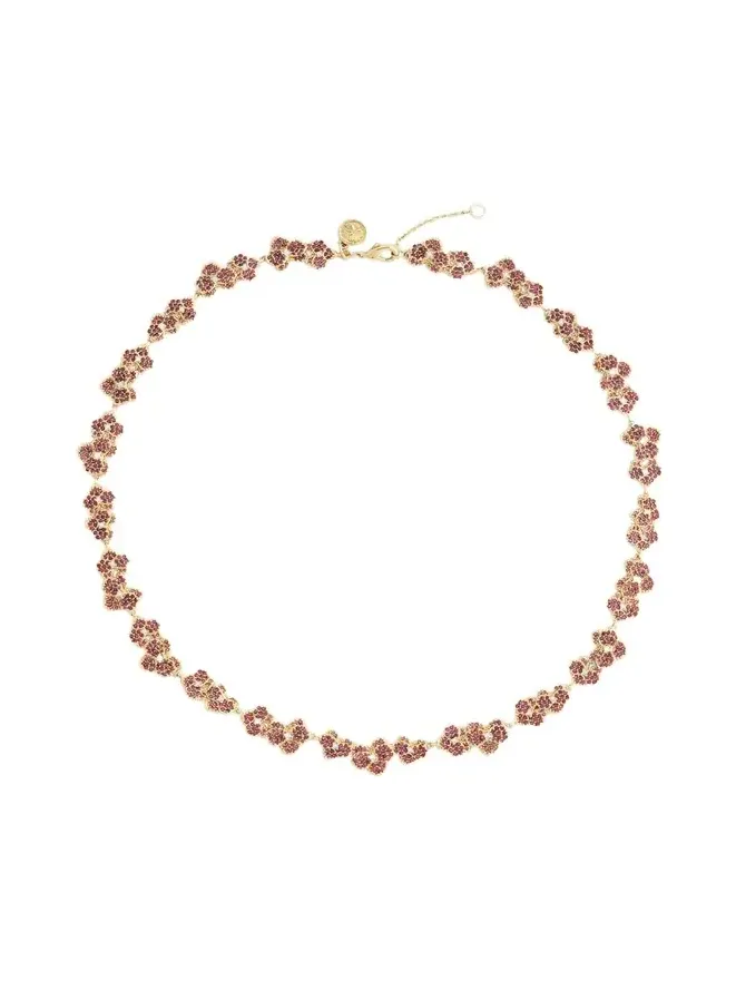 Cubic Zirconia Orchid Necklace Cubic Zirconia Orchid Necklace