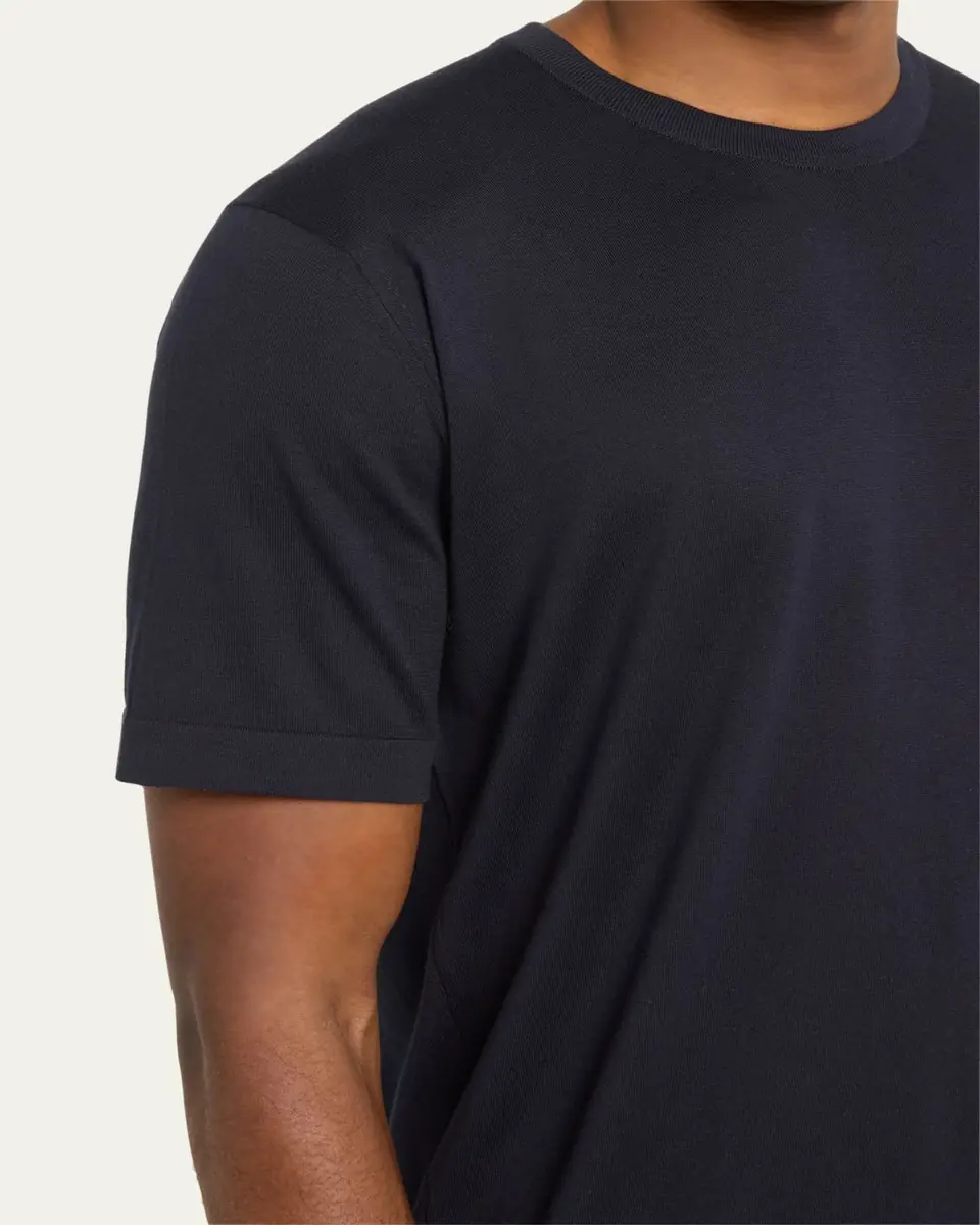 John Smedley Men's Lorca Sea Island Cotton T-Shirt | Thumbnail 13