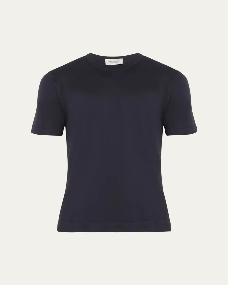 John Smedley Men's Lorca Sea Island Cotton T-Shirt | Thumbnail 14