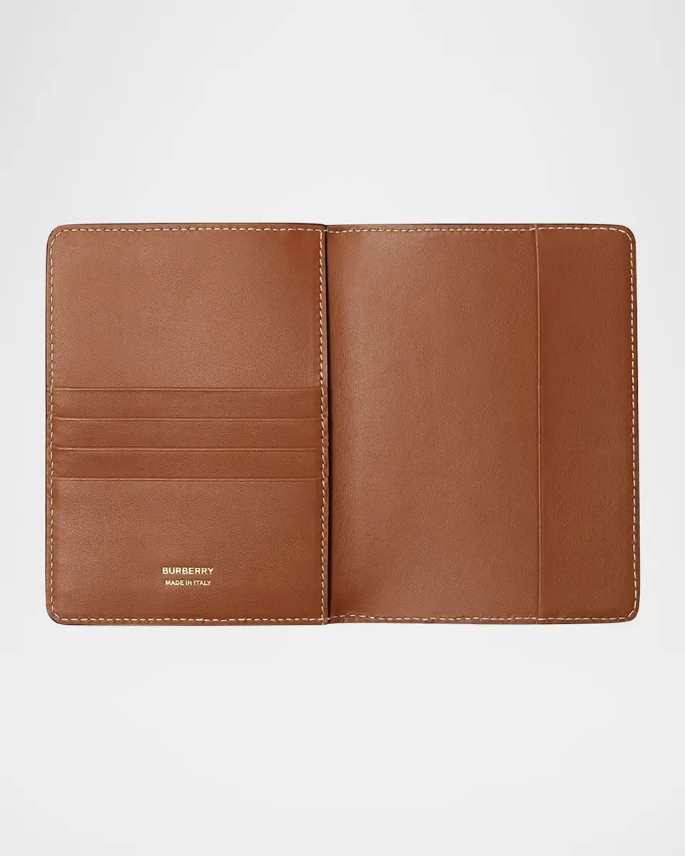 Burberry Check Bifold Passport Holder | Thumbnail 2 Burberry Check Bifold Passport Holder | Thumbnail 2