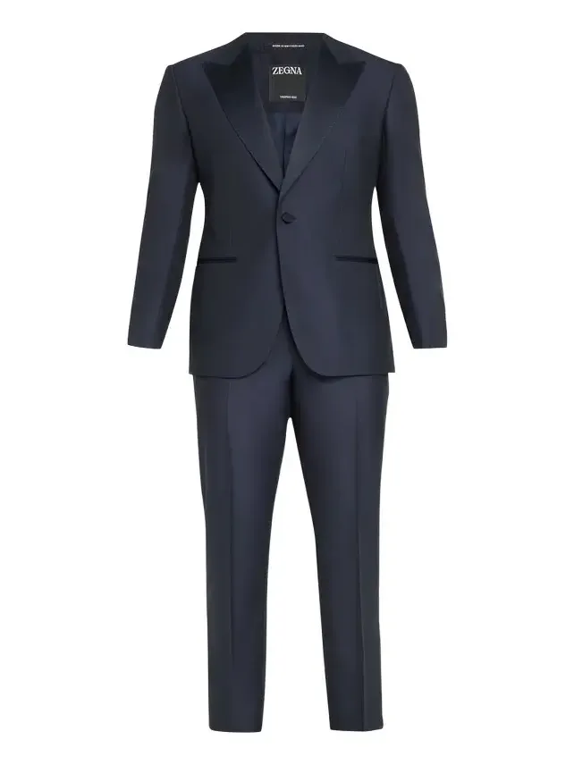 Men's Sartorial Wool and Silk Tuxedo Men's Sartorial Wool and Silk Tuxedo