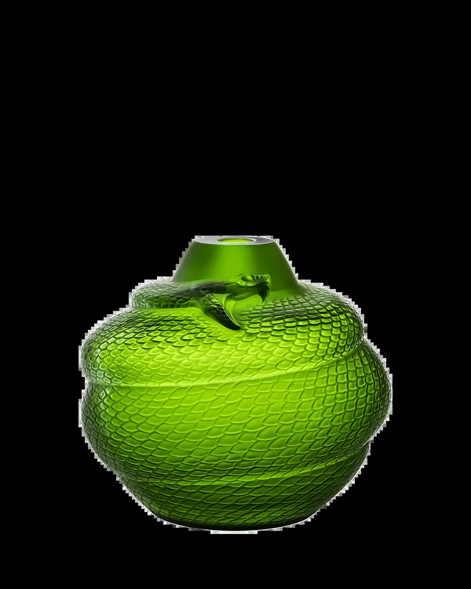 Lalique Serpent Vase, 10" | Thumbnail 2 Lalique Serpent Vase, 10" | Thumbnail 2