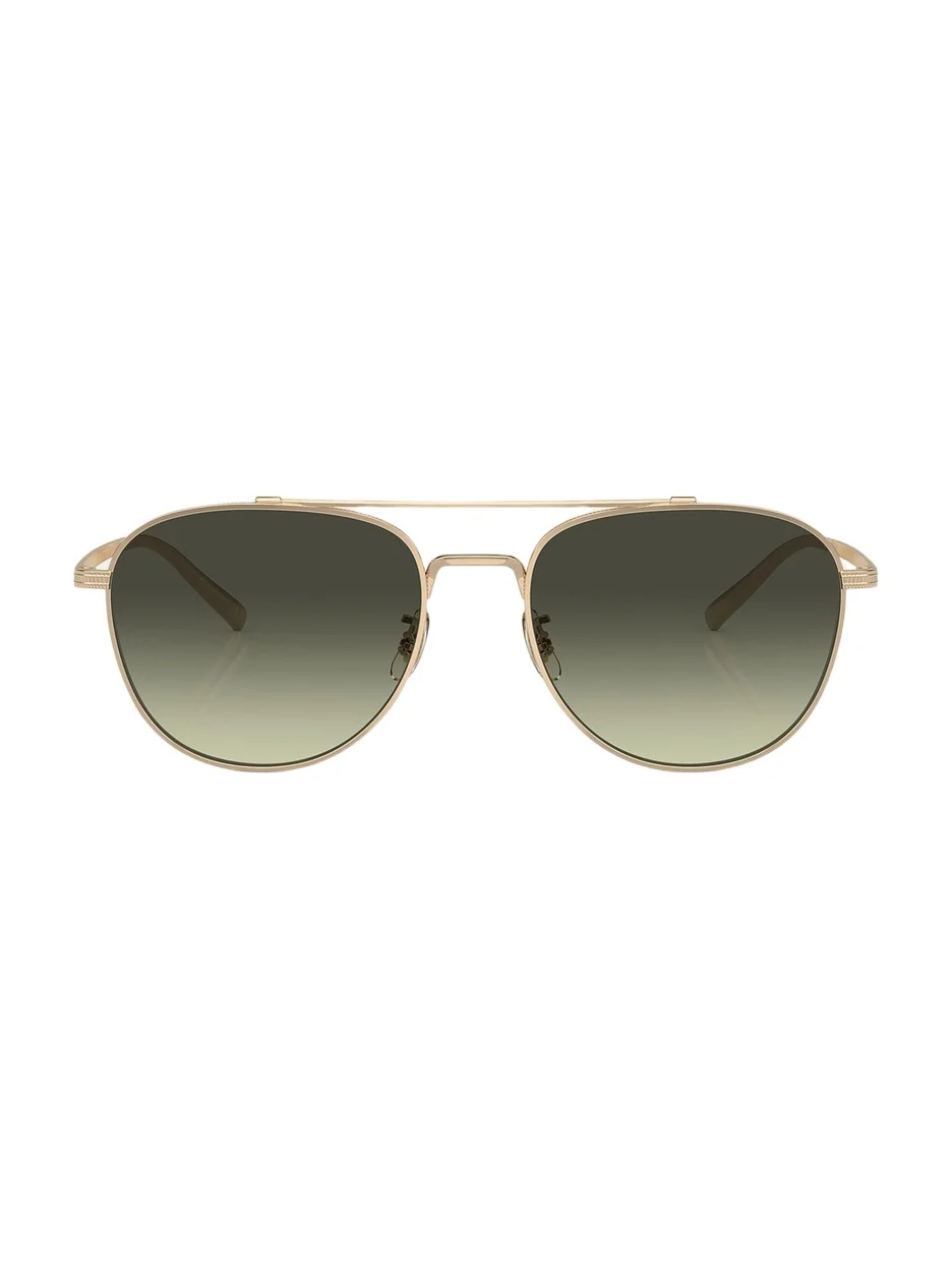 Oliver Peoples Rivetti Titanium Aviator Sunglasses