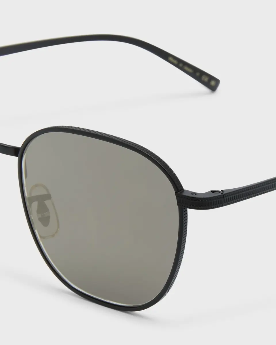 Oliver Peoples Filigree Titanium Square Sunglasses | Thumbnail 3