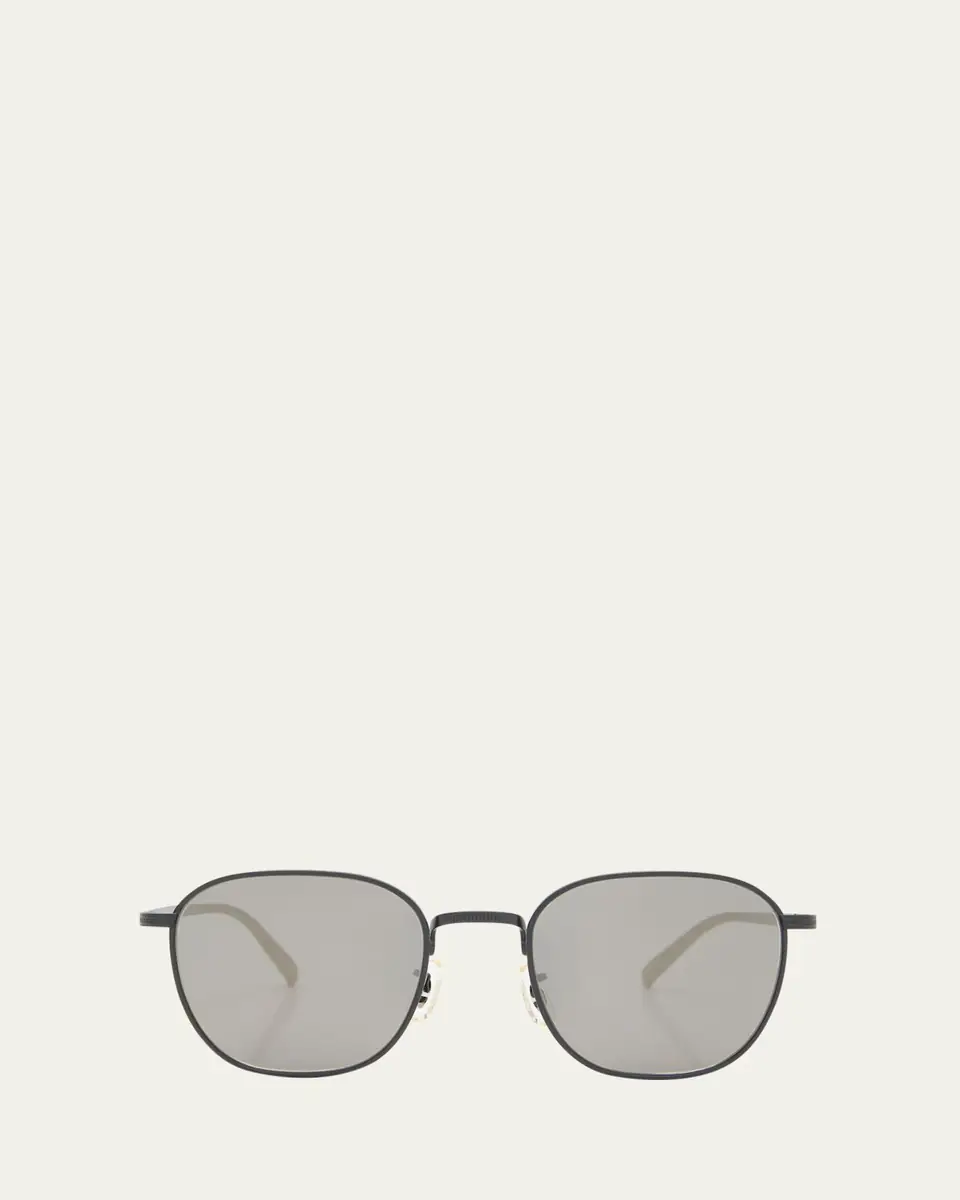 Oliver Peoples Filigree Titanium Square Sunglasses | Thumbnail 5