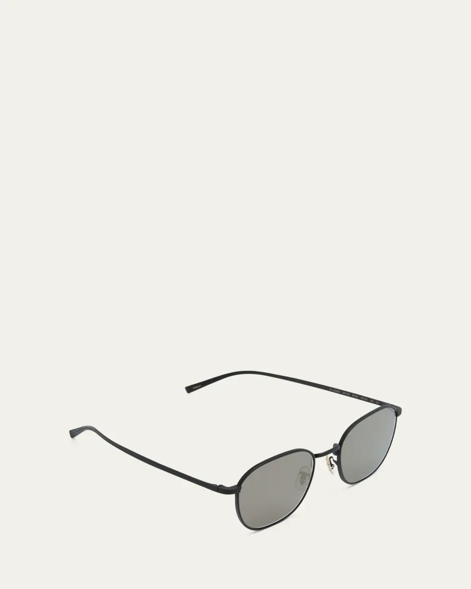 Oliver Peoples Filigree Titanium Square Sunglasses | Thumbnail 7