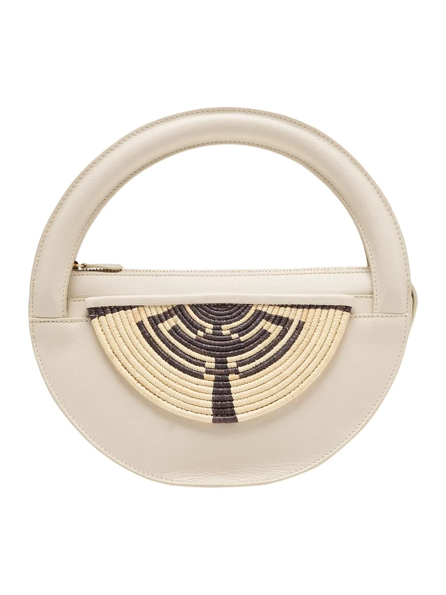 Medani Medium Leather Top-Handle Bag