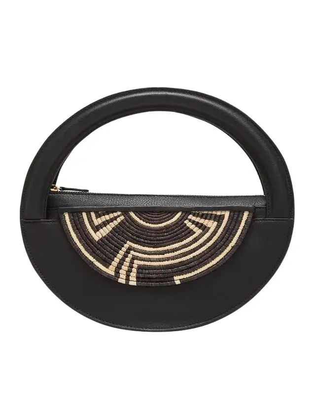 EILAF Medani Medium Leather Top-Handle Bag