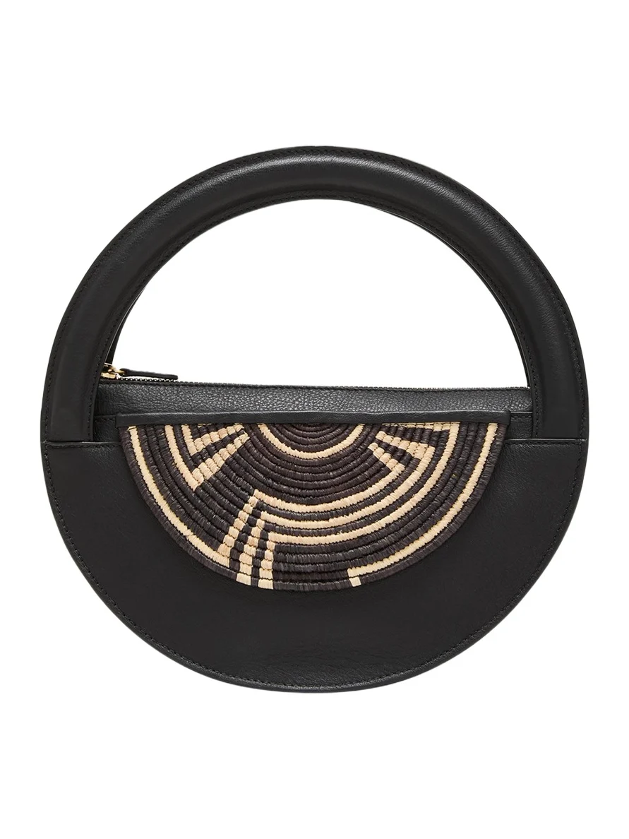 Medani Medium Leather Top-Handle Bag