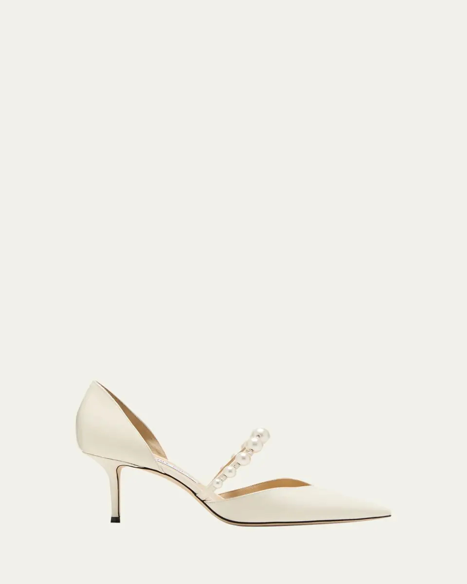 Jimmy Choo Aurelie d'Orsay Pearly Band Pumps | Thumbnail 7 Jimmy Choo Aurelie d'Orsay Pearly Band Pumps | Thumbnail 7
