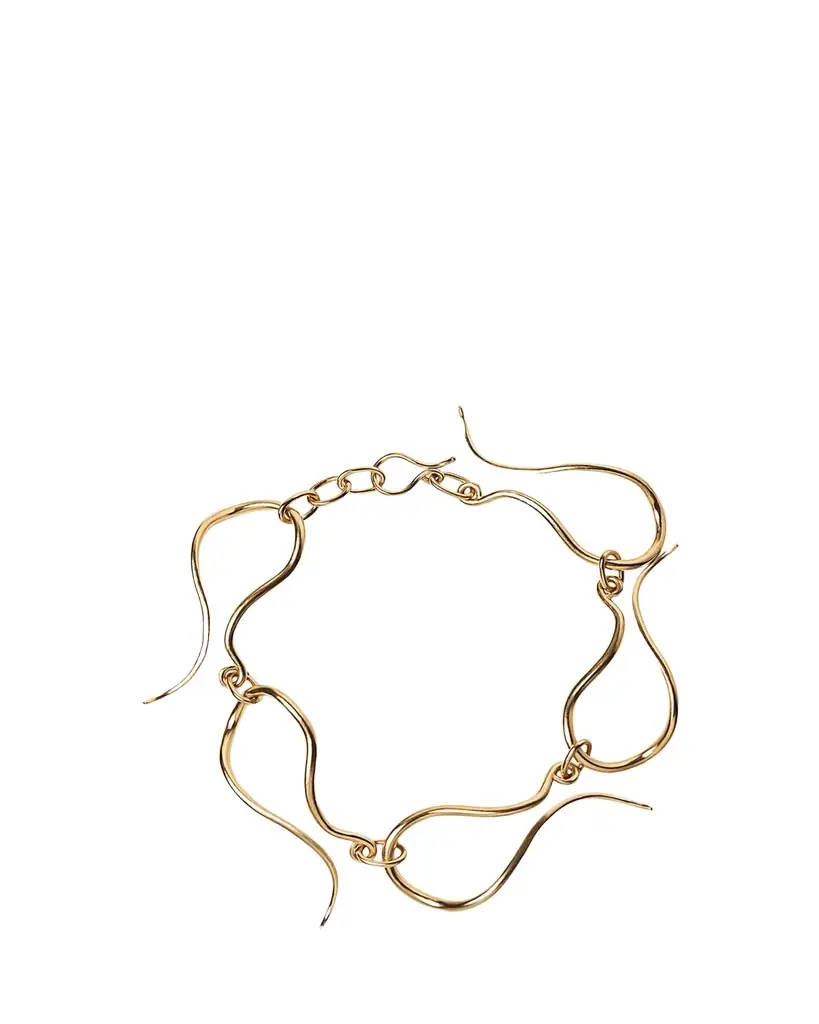 Beatriz Palacios 18K Gold Vermeil Root Choker Necklace