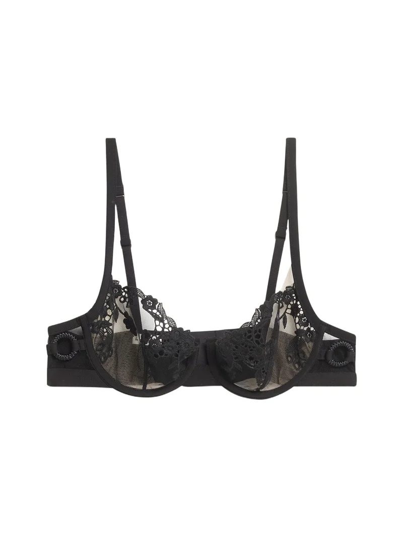 Livy Merri Embroidered Balconette Bra