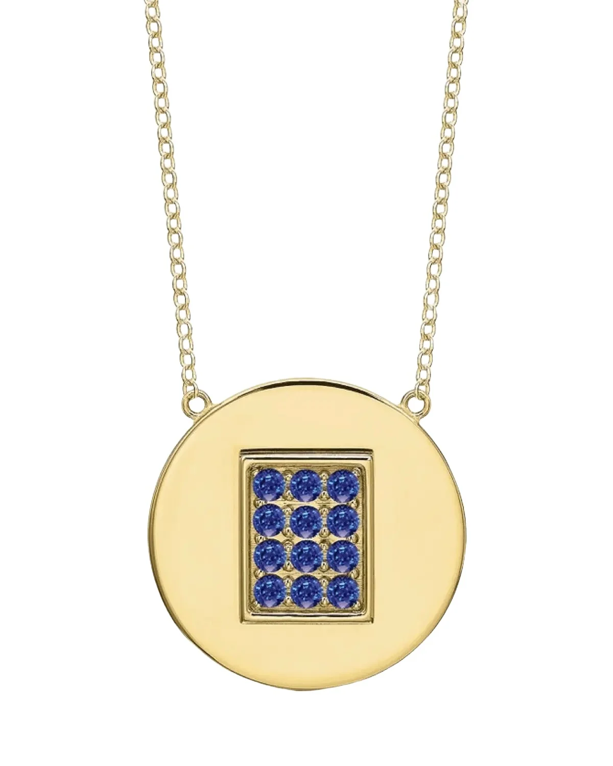Tracee Nichols 14K Gold Sapphire Birthstone Necklace