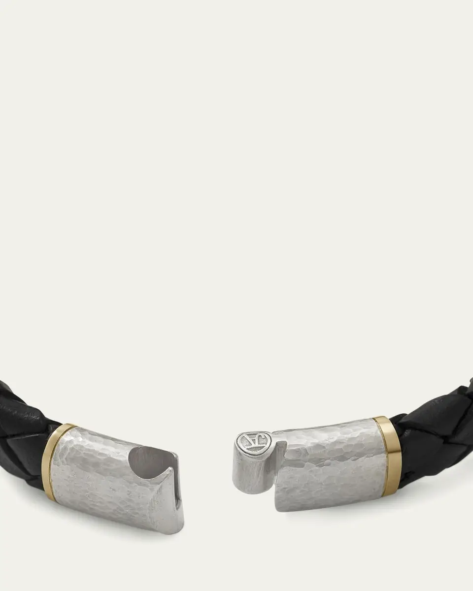 JORGE ADELER Men's Authentic Alexander the Great Coin Leather Bracelet | Thumbnail 4 JORGE ADELER Men's Authentic Alexander the Great Coin Leather Bracelet | Thumbnail 4