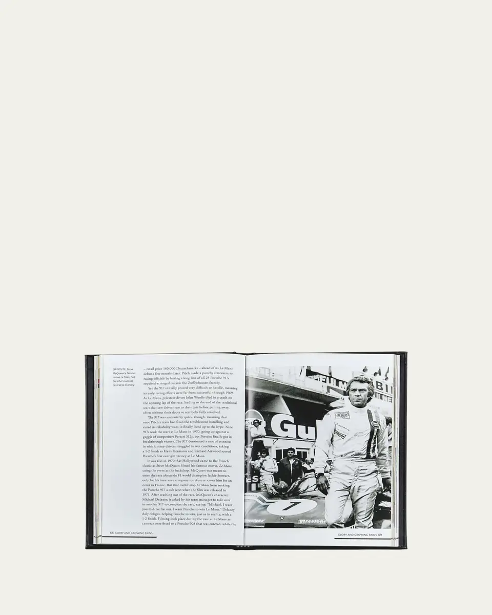 Graphic Image "The Story of Porsche" Leather Bound Book by Luke Smith | Thumbnail 4