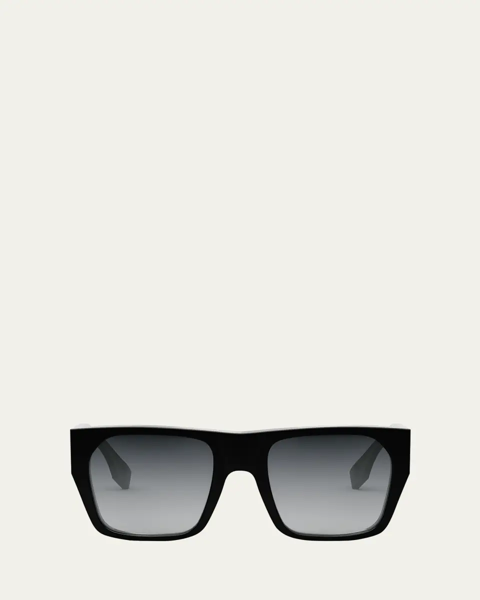 Fendi Baguette Acetate Shields Sunglasses | Thumbnail 4 Fendi Baguette Acetate Shields Sunglasses | Thumbnail 4