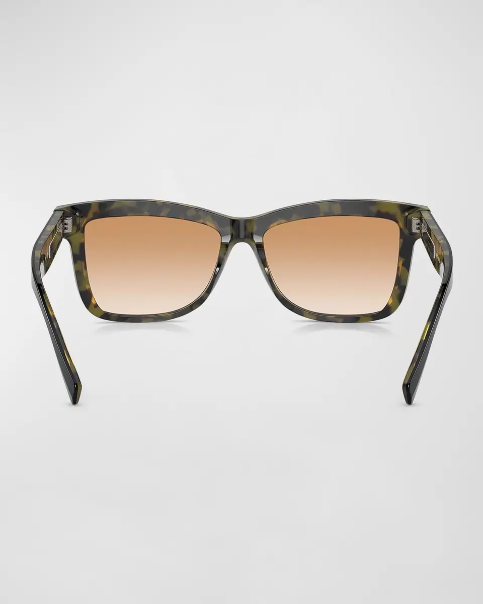 Brunello Cucinelli Logo Acetate Butterfly Sunglasses | Thumbnail 6 Brunello Cucinelli Logo Acetate Butterfly Sunglasses | Thumbnail 6