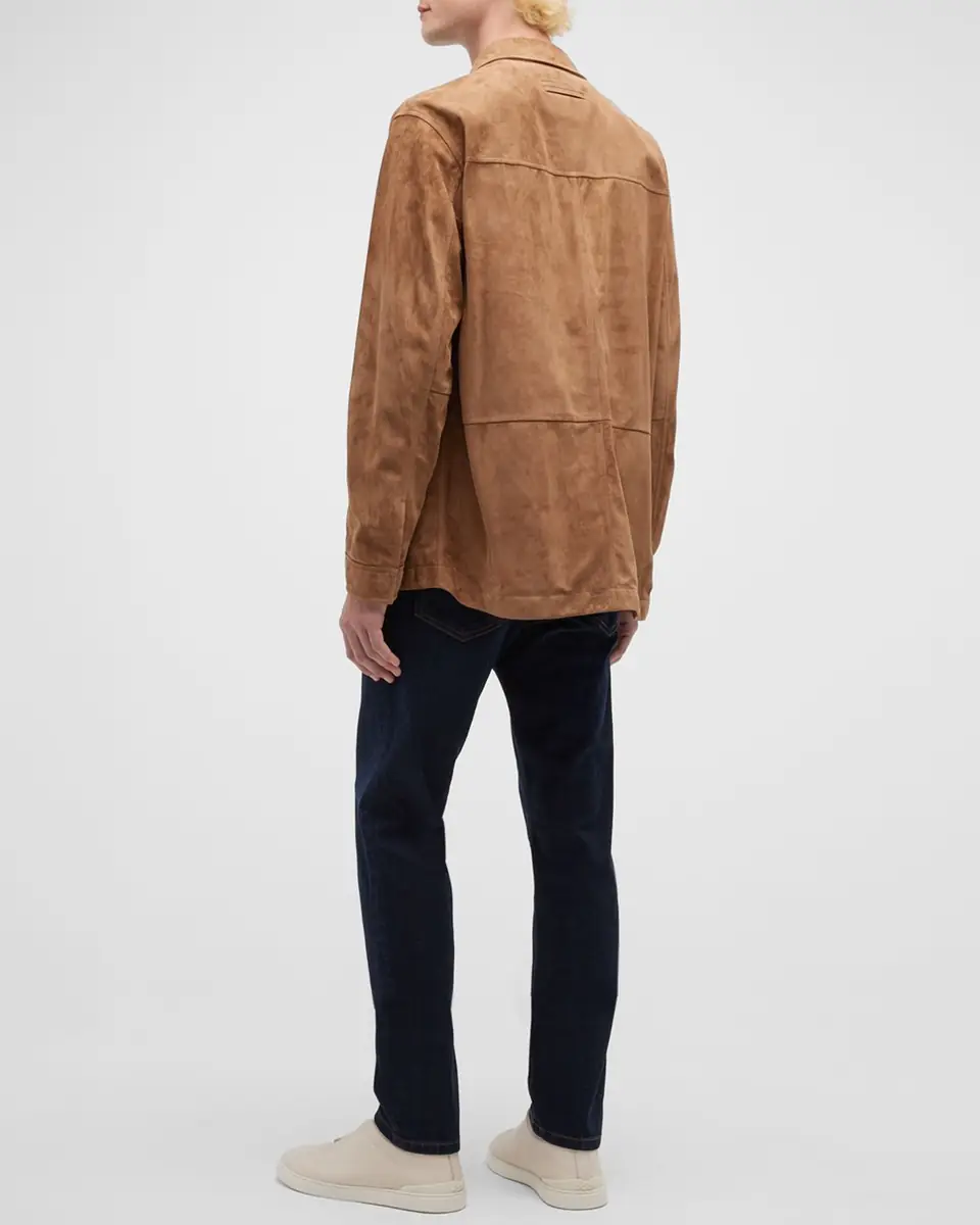 ZEGNA Men's 5-Pocket Dark Wash Denim Jeans | Thumbnail 2 ZEGNA Men's 5-Pocket Dark Wash Denim Jeans | Thumbnail 2