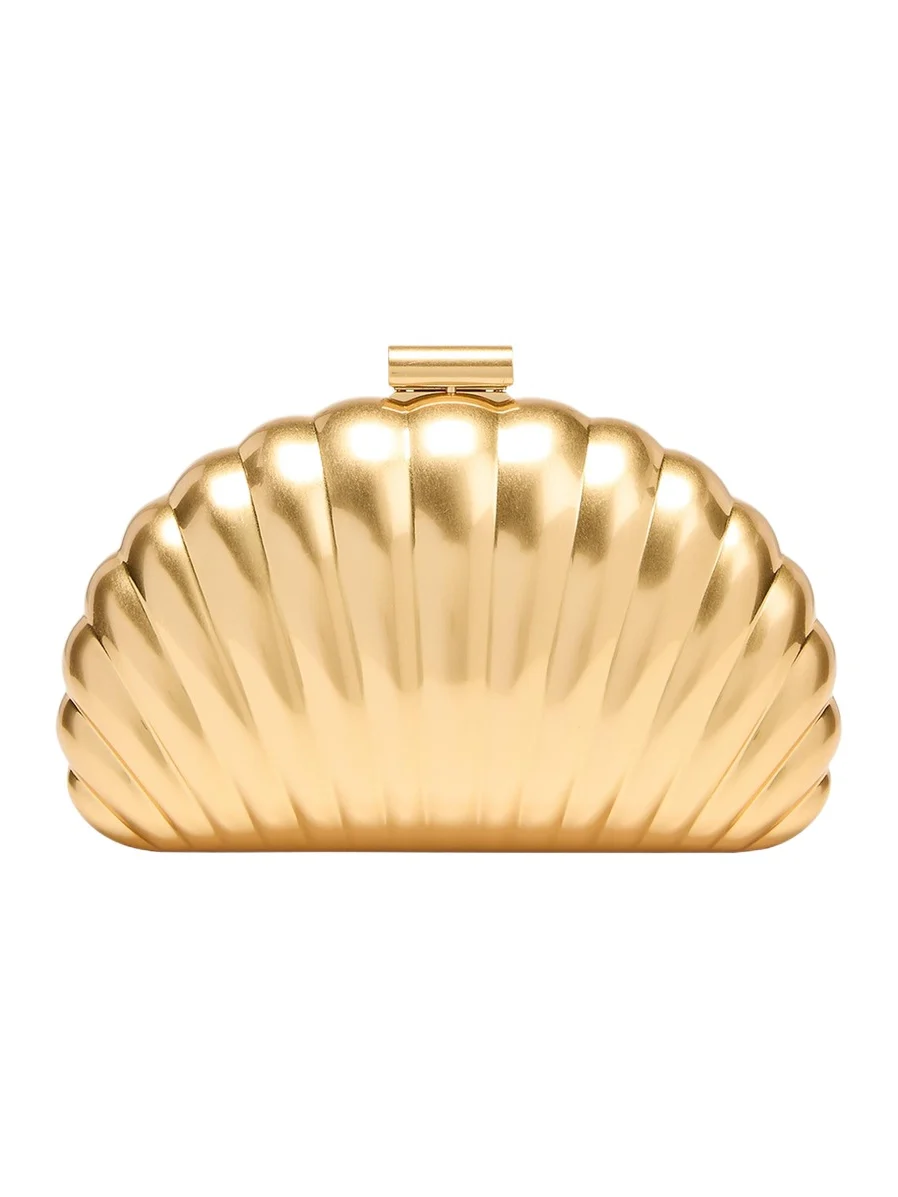 Monet Shell Clutch Bag