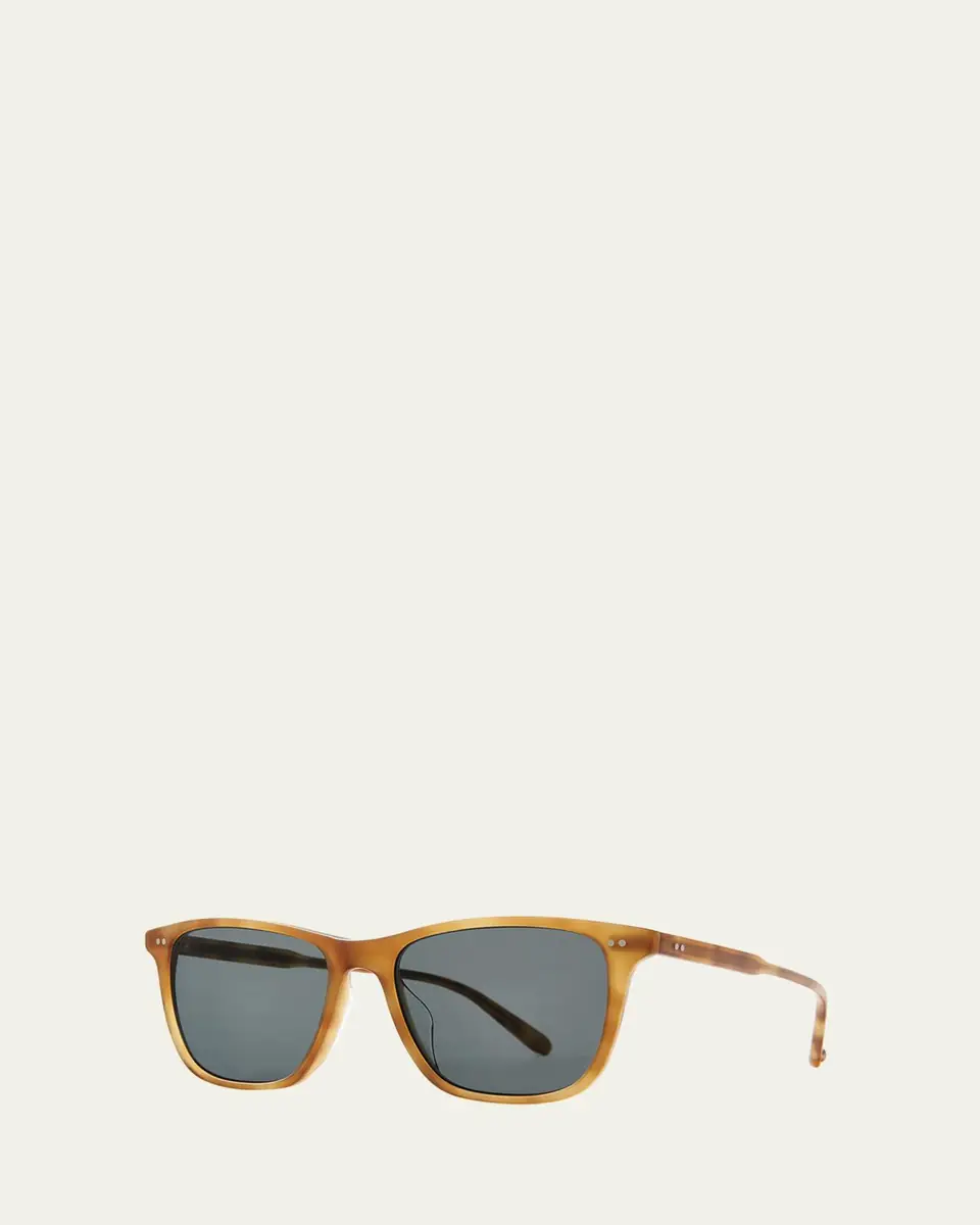 Garrett Leight Men's Hayes Sun Polarized Square Sunglasses | Thumbnail 2 Garrett Leight Men's Hayes Sun Polarized Square Sunglasses | Thumbnail 2