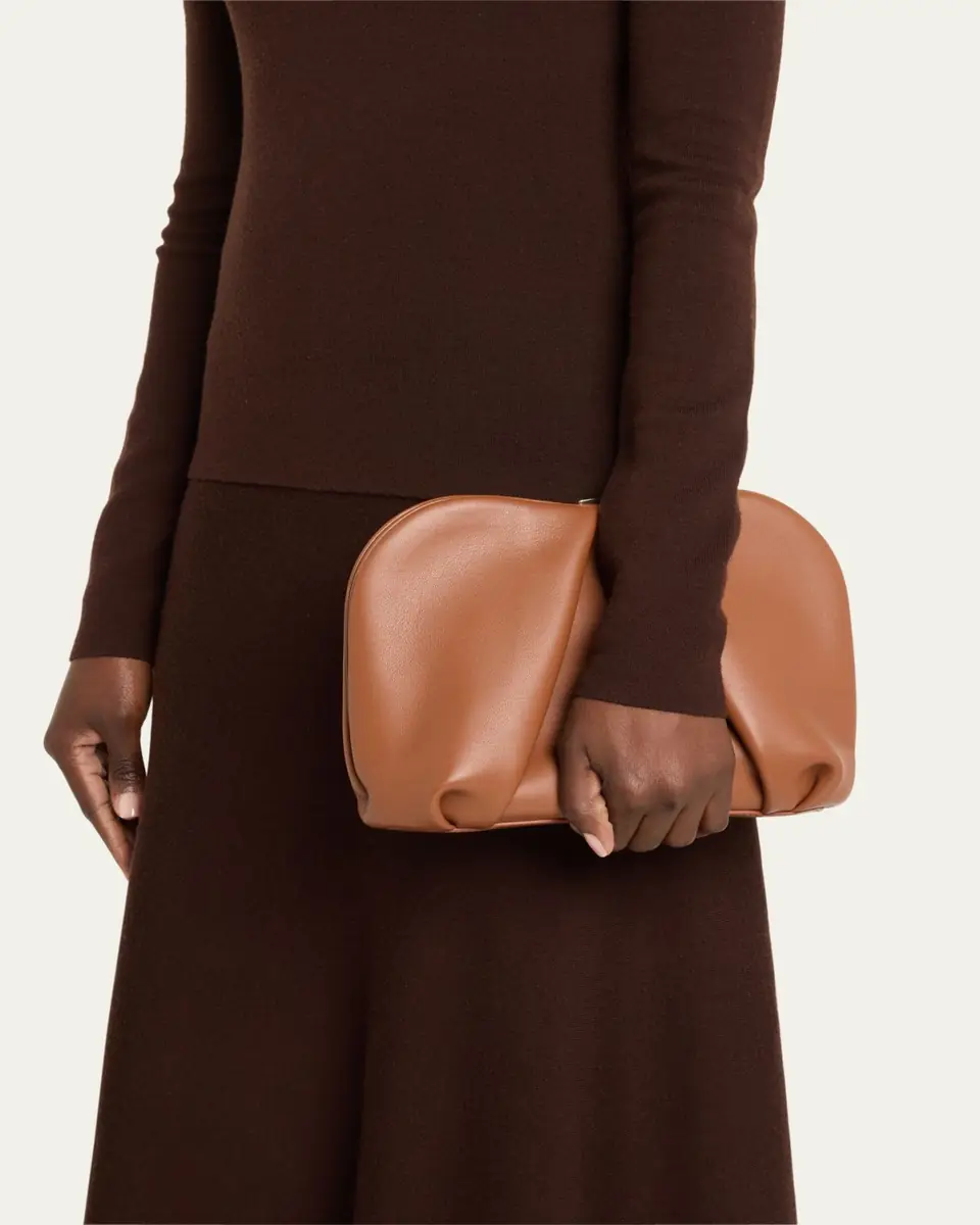 Gabriela Hearst Taylor Leather Clutch Bag | Thumbnail 2