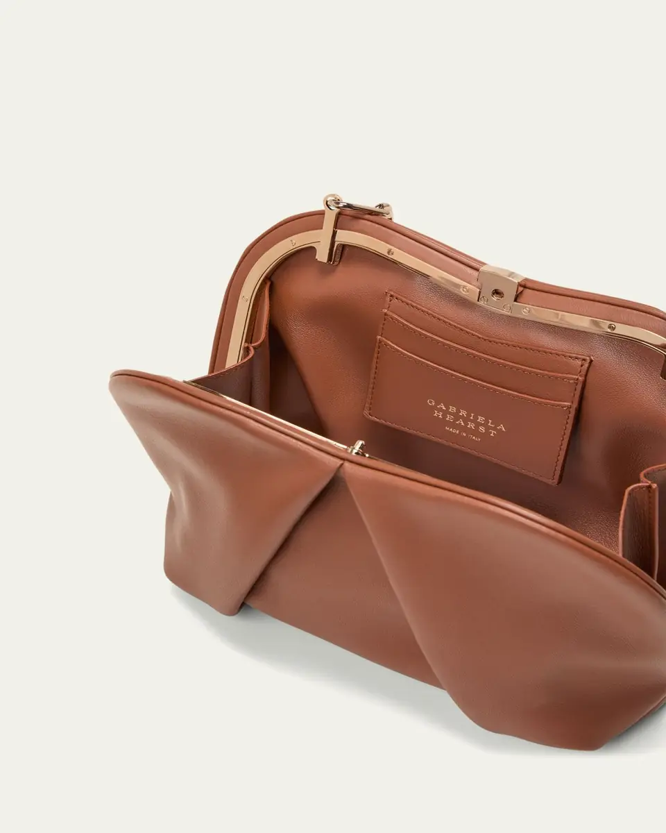 Gabriela Hearst Taylor Leather Clutch Bag | Thumbnail 4