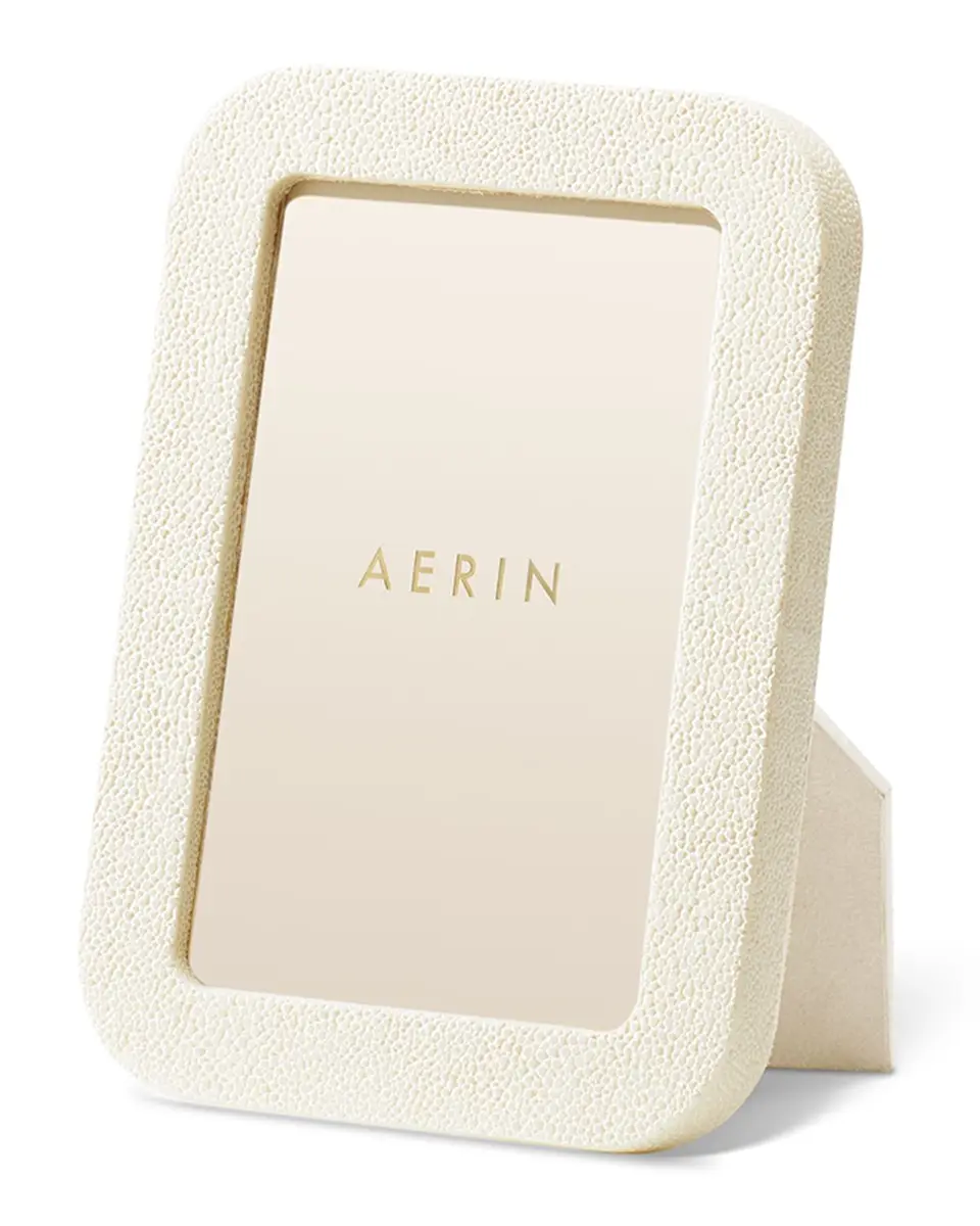 AERIN Modern Faux Shagreen Frame, 4" x 6" | Thumbnail 2 AERIN Modern Faux Shagreen Frame, 4" x 6" | Thumbnail 2