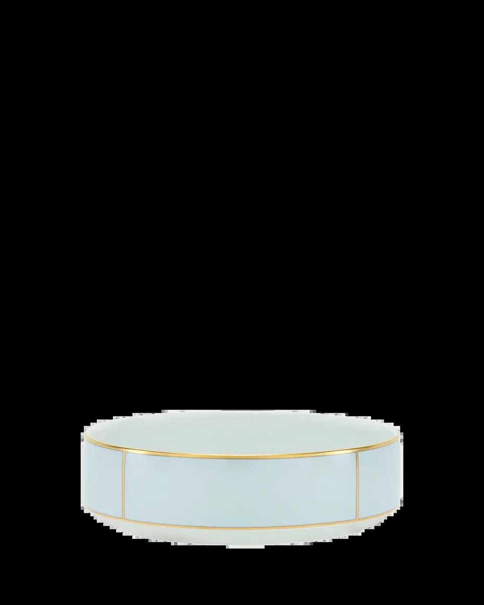 GINORI 1735 Diva Salad Bowl, Celeste | Thumbnail 2