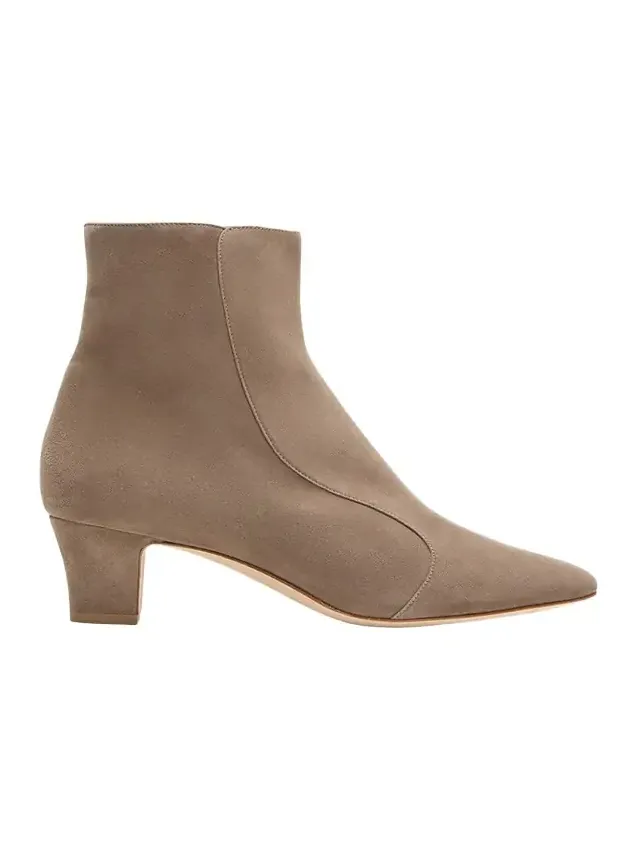 Myconia Suede Ankle Booties Myconia Suede Ankle Booties