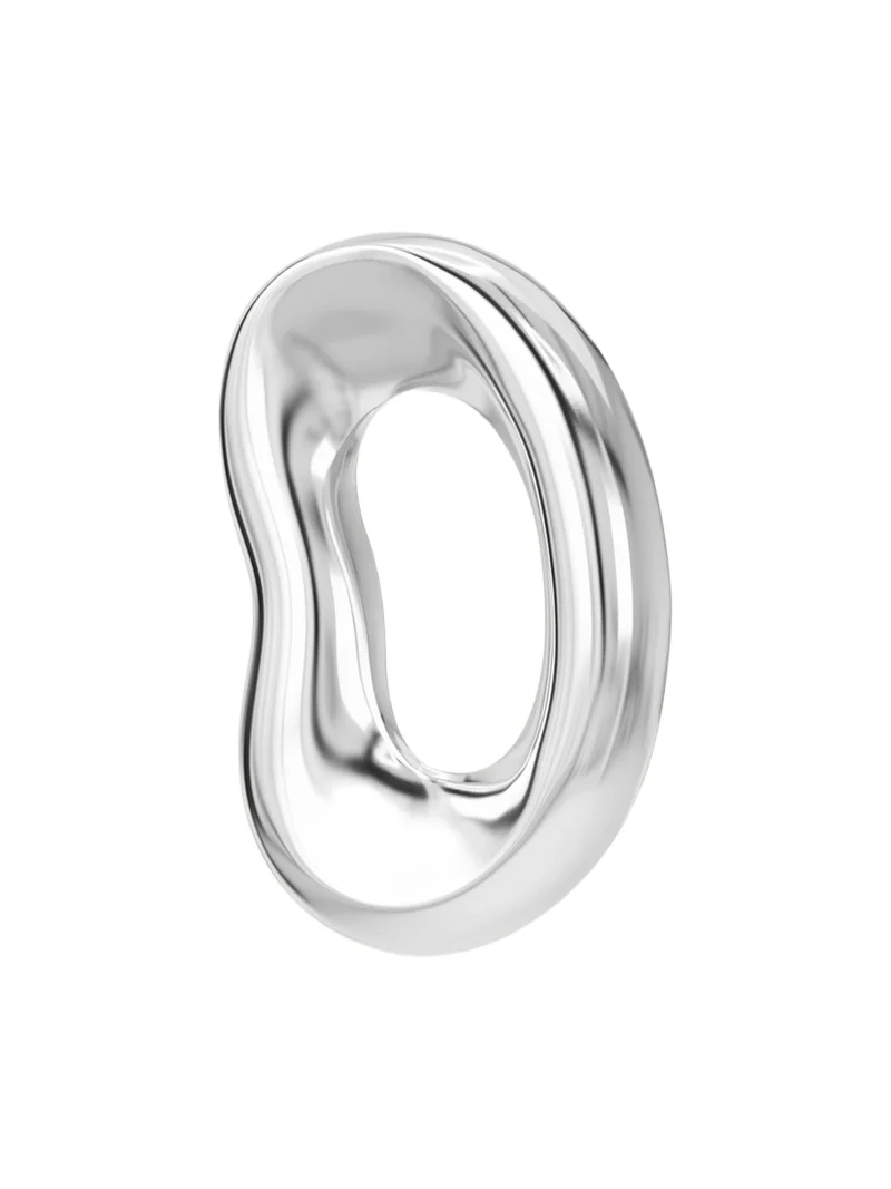 Shima Earring Silver, Single