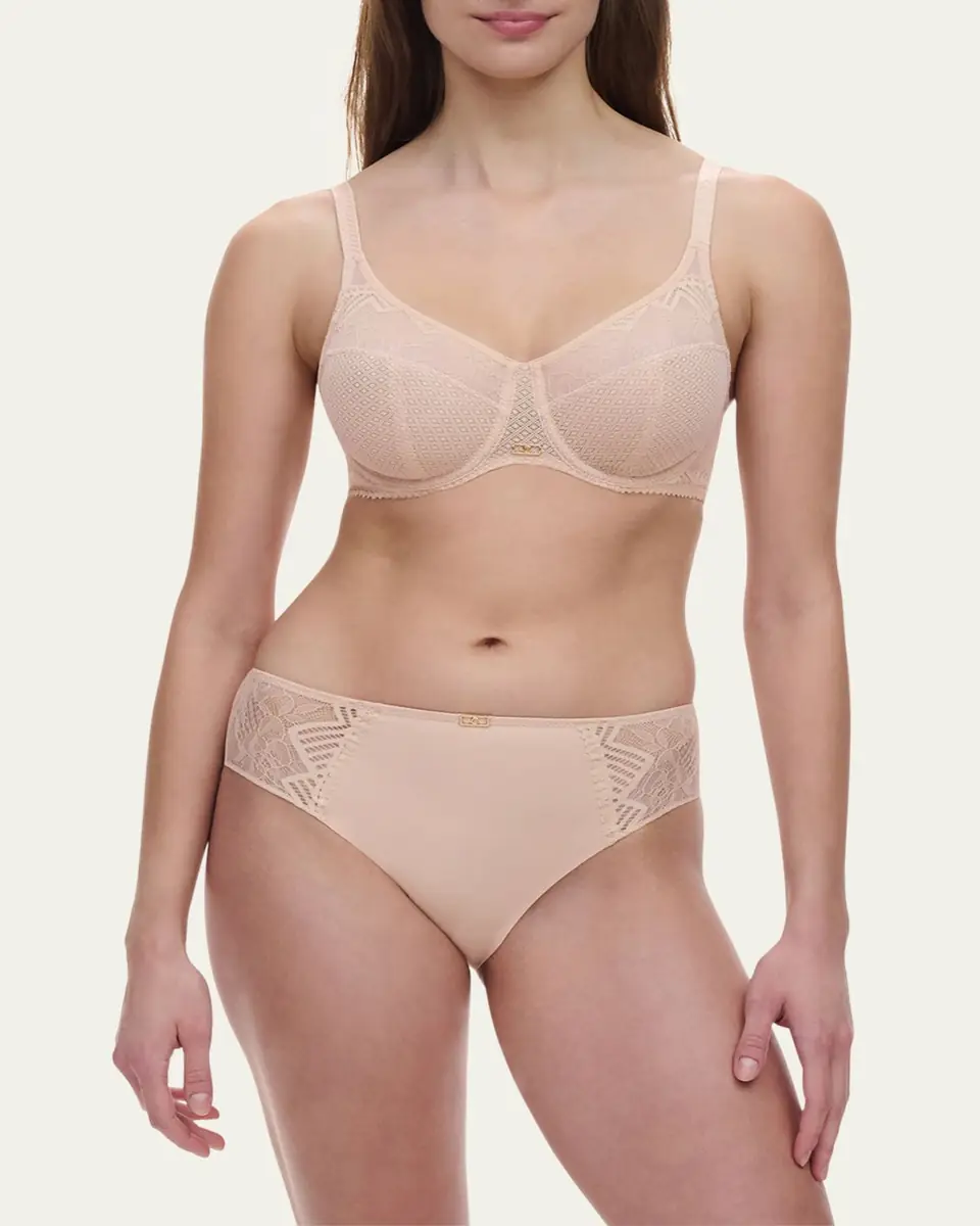 Chantelle Underwire Three-Part Lace Bra | Thumbnail 2 Chantelle Underwire Three-Part Lace Bra | Thumbnail 2