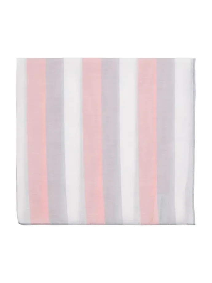 Men's Ravello Stripe Egyptian Cotton Handkerchief Men's Ravello Stripe Egyptian Cotton Handkerchief
