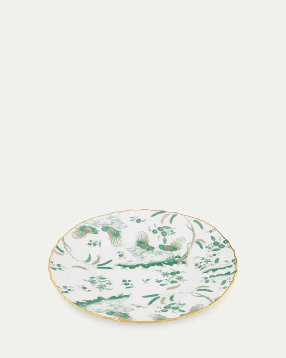 GINORI 1735 Oro di Doccia Dessert Plate, Giada | Thumbnail 2