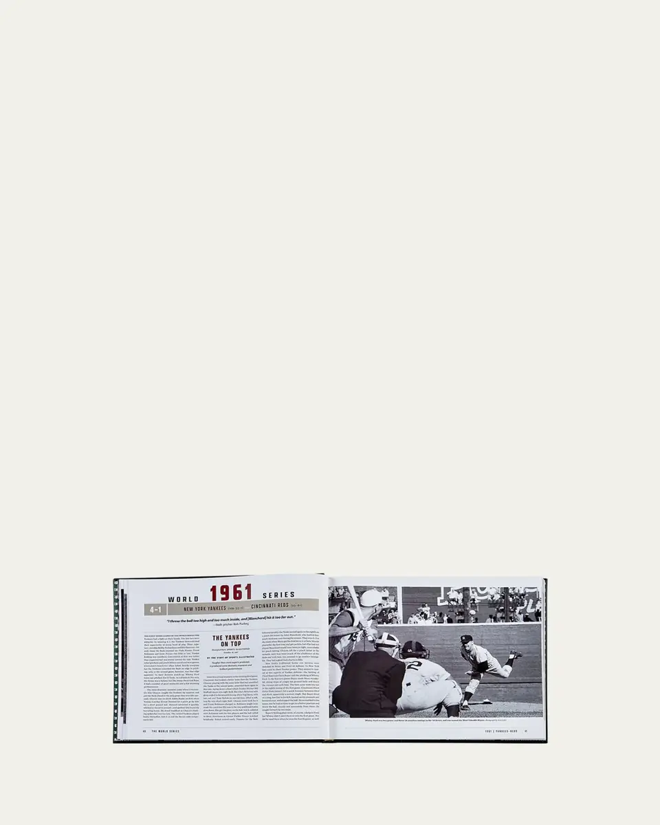 Graphic Image "Sports Illustrated: The World Series (Leather Edition)" Book by the Sports Illustrated Editors | Thumbnail 3 Graphic Image "Sports Illustrated: The World Series (Leather Edition)" Book by the Sports Illustrated Editors | Thumbnail 3