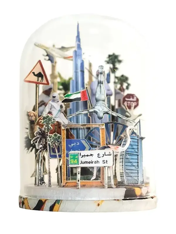 The Map Dubai Decorative Globe