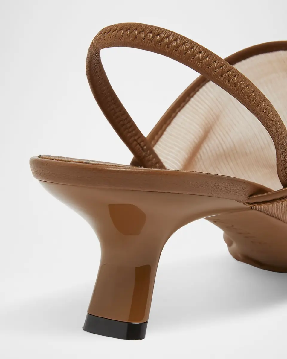 Loewe Petal Mesh Slingback Pumps | Thumbnail 5