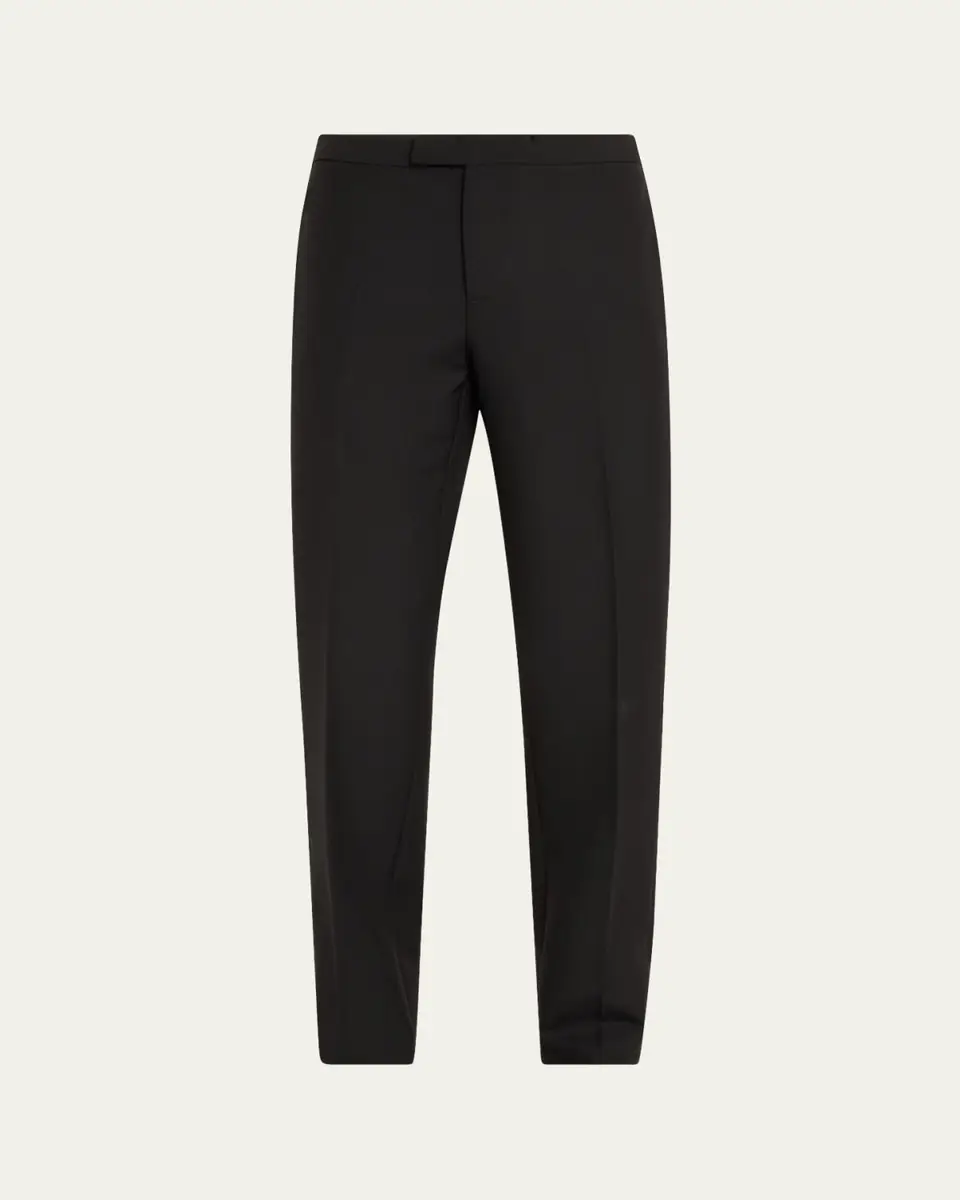 Versace Men's Wool-Mohair Tuxedo Pants | Thumbnail 6 Versace Men's Wool-Mohair Tuxedo Pants | Thumbnail 6